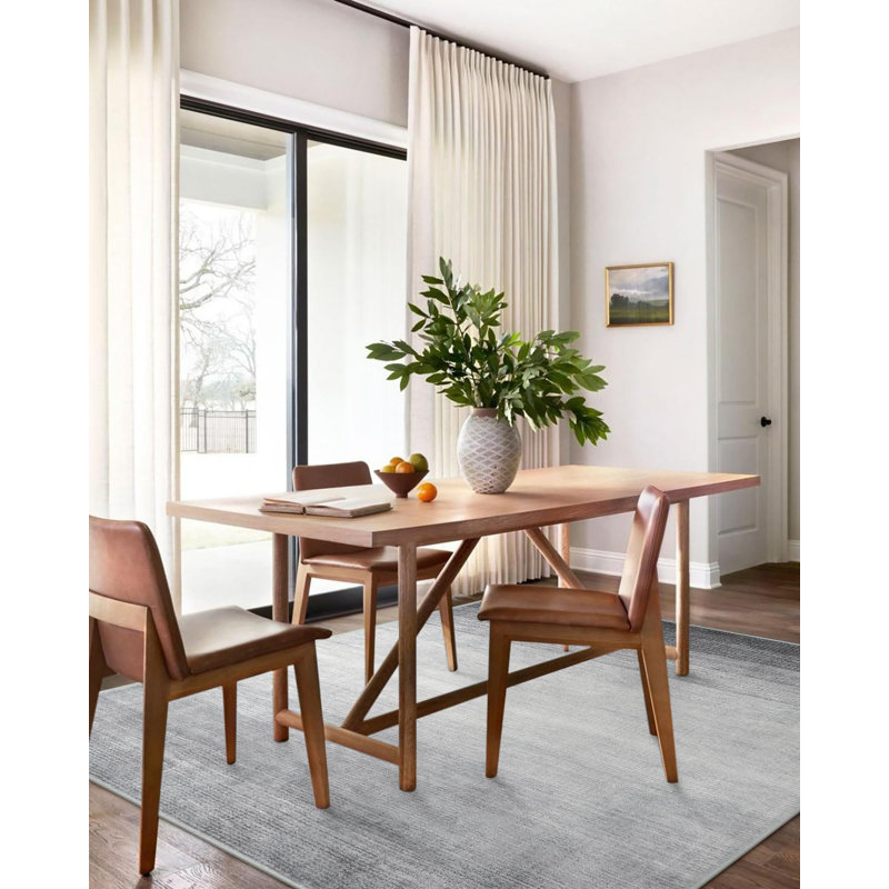 Abstract Ombre Plush Area Rug – Soft Gradient Accent with Non-Slip Backing, Rectangle 8' x 10'