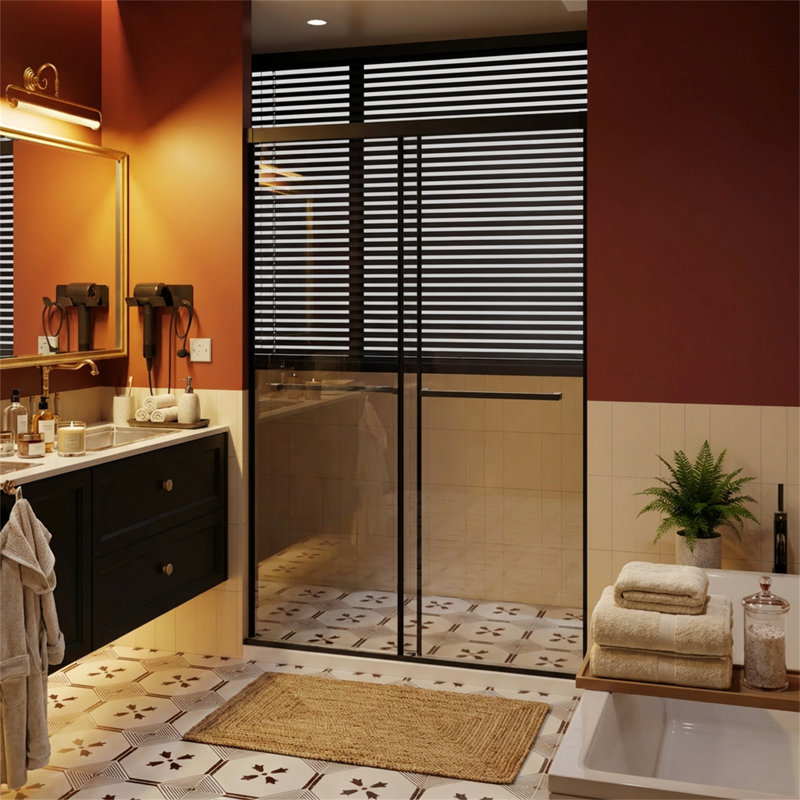 48X72 Inch Frameless Shower Door