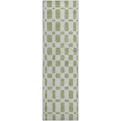 Premium Machine Washable Prisco Aloe Rug