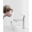 Robinet de lavabo de salle de bain à fixation sur le comptoir à 1 trou - Fonction d'écoulement et de fontaine Twoone, égratignure, écoénergétique, installation facile pour tous les utilisateurs-125364374