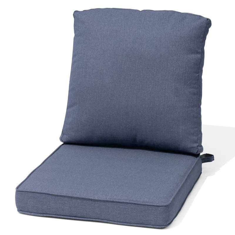 Ensemble de coussins de siège / dossier extérieurs l 21 po x P 22 po x H 3,5 po, 1, Sky Blue