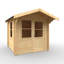 The Caspian Tongue & Groove Log Cabin 8x8w