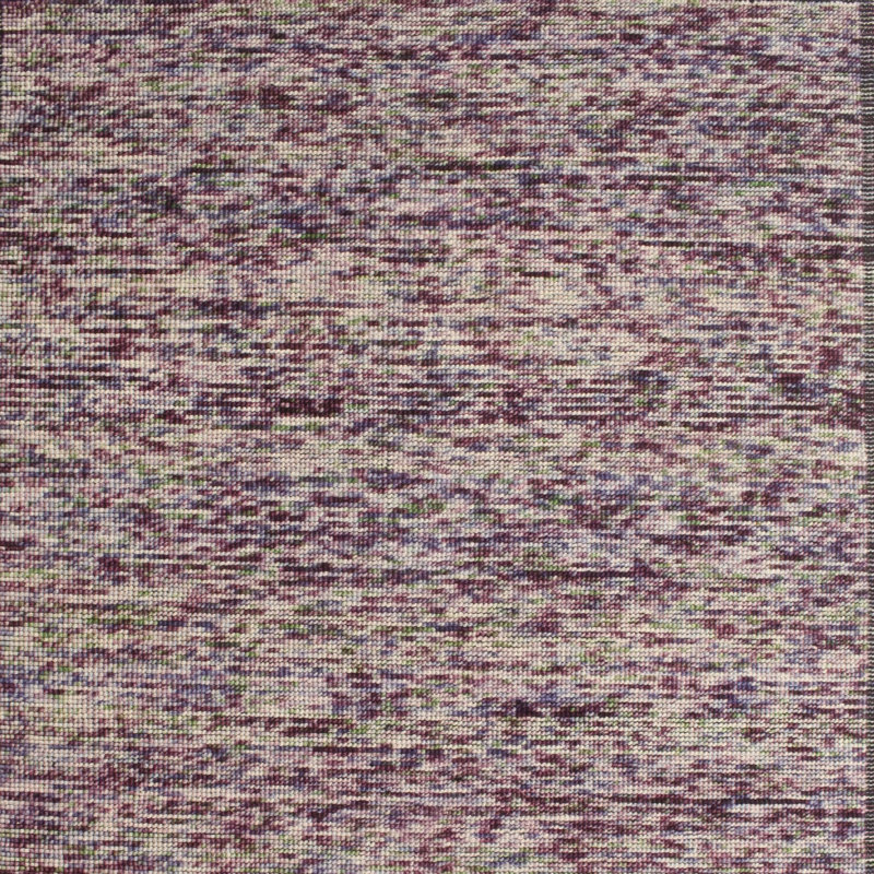 Tapis mauve/ivoire contemporain, Carré 4 pi