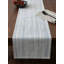 Aqua Blue Shoreline Grid Indoor Outdoor Table Runner 14x72-1340610901
