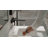 Pivotal Wall Mounted Bathroom Faucet and DIAMOND™ Seal Technology-60816877