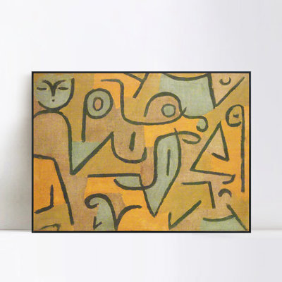 " Young Moe " by Paul Klee Print