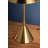 Salma Rechargeable Table Lamp in Aged Brass