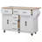 Kitchen Island with Drop Leaf, 4 Doors , 5 Drawers and Adjustable Shelves-632577034