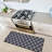 Glamour  Non-Slip Moroccan Trellis Area Rug For Living Room, Hallway Runner, Entryway Rug, Gray/Black-23991155