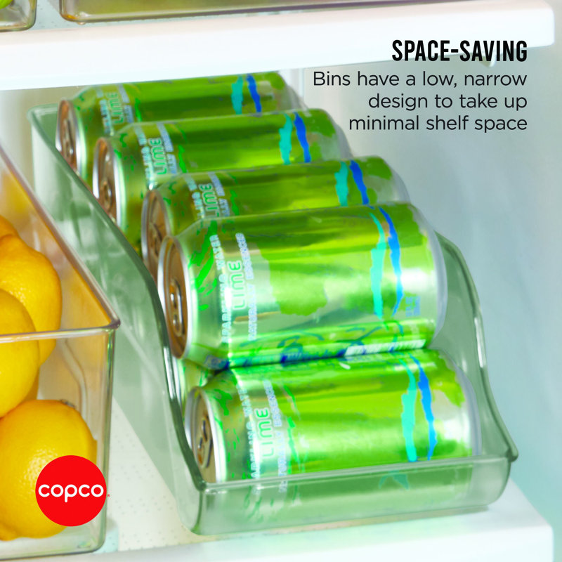 Copco Plastic Can Storage Bin, Green