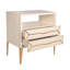 New York 2 - Drawer Solid Wood Nightstand-469607932