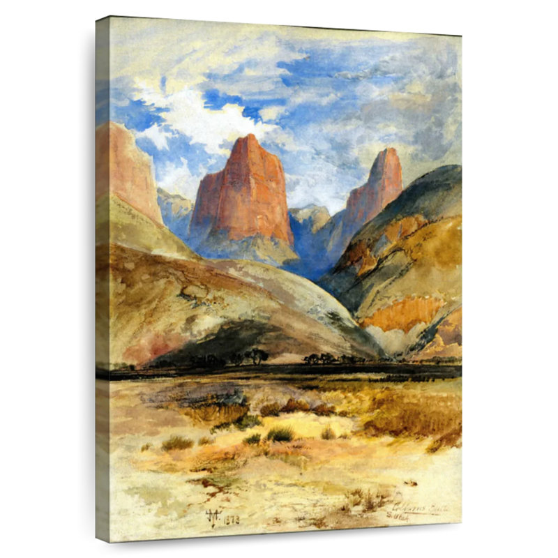 Colburn's Butte South Utah, H 12 po x l 8 po