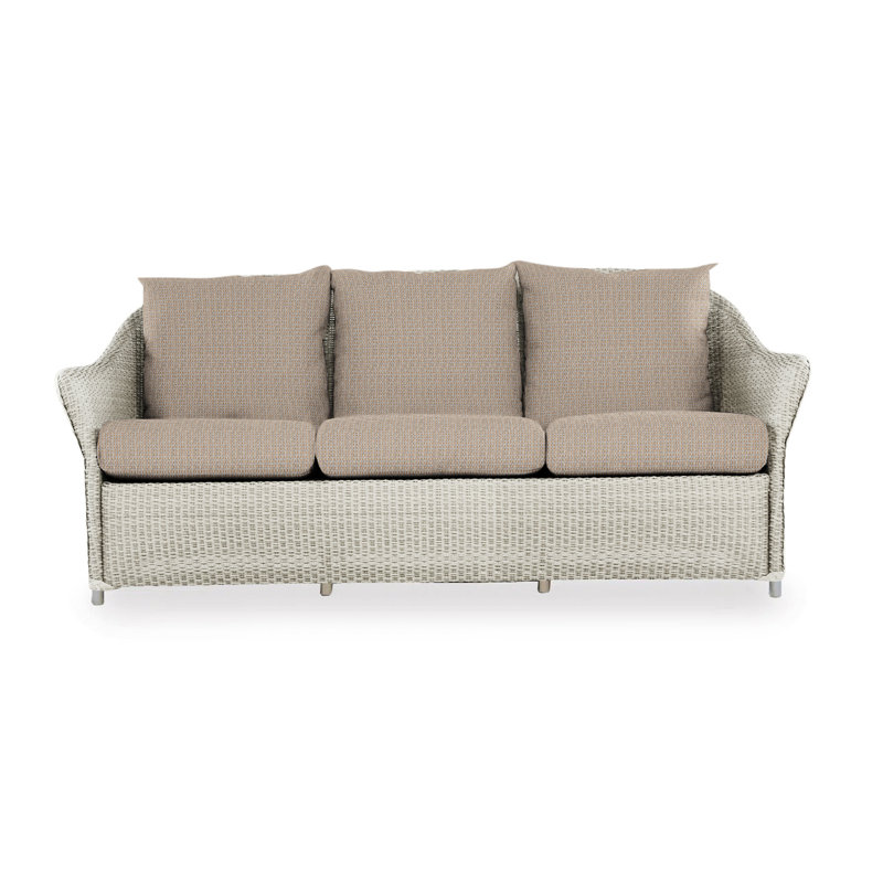 Weekend Retreat Outdoor 3 - Seat Patio Sofa, Linen, Demo Oatmeal