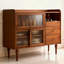 Buffet spécial en bois massif de style traditionnel-2072940513
