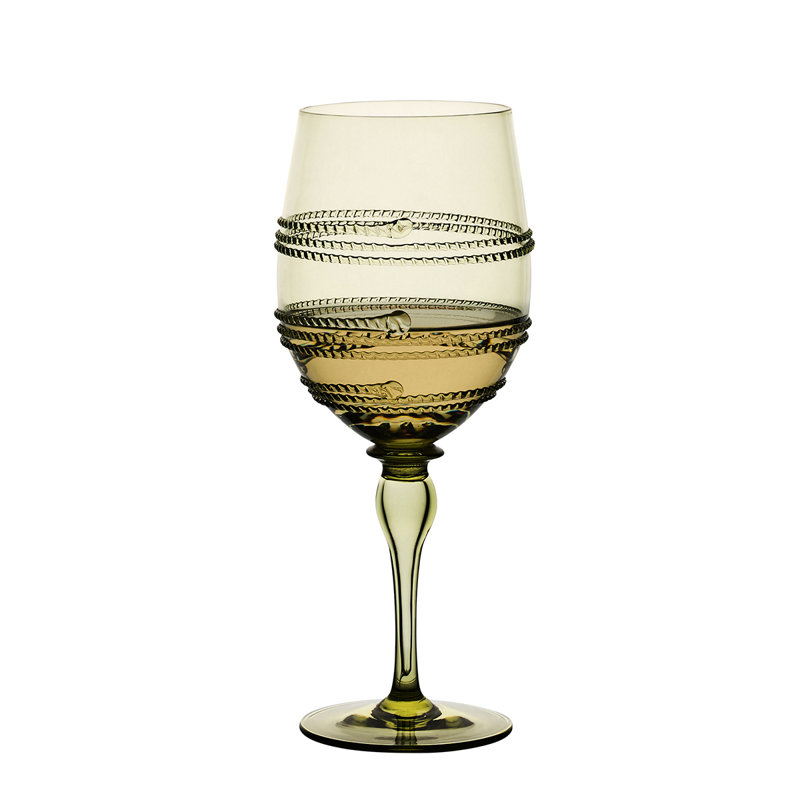 Ella Wine Glass, Green