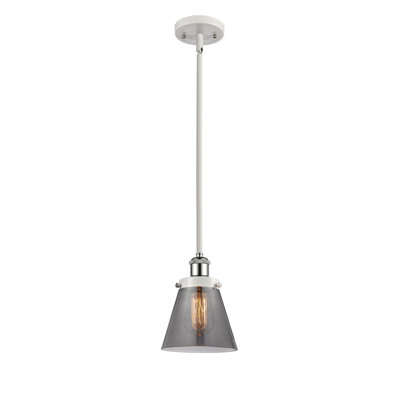 Luminaire suspendu conique à 1 lumière Chittenango