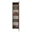 Armoire de rangement 4 tablettes en chêne naturel