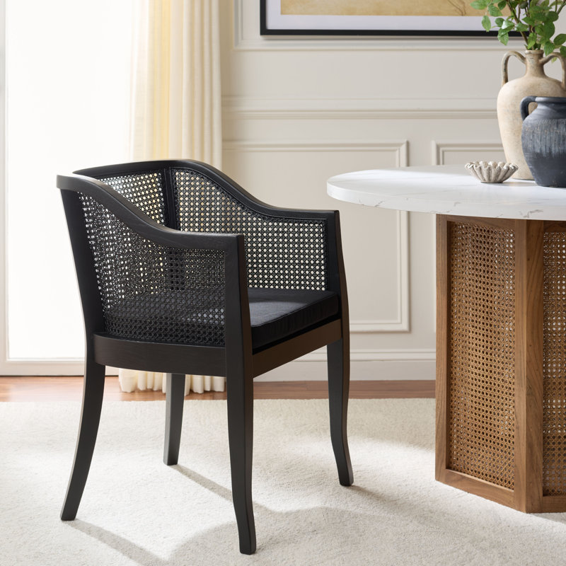 Fauteuil Kerwin, Noir / Noir