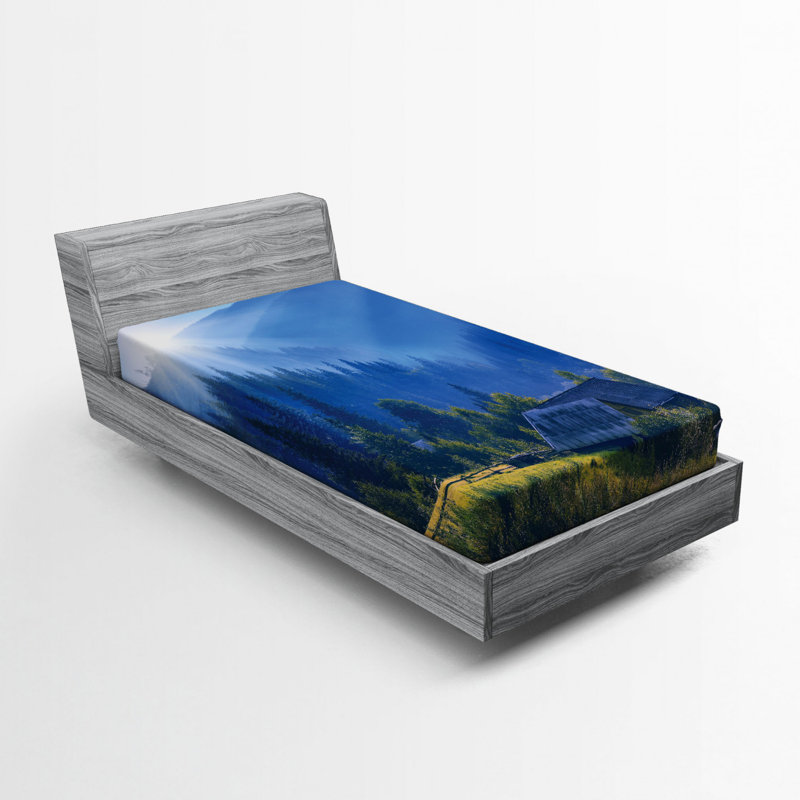 Microfiber Fitted Sheet, Twin Fitted Sheet