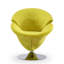 Fauteuil demi-tonneau Tulip