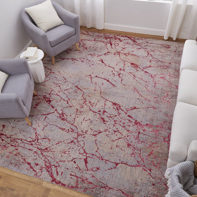 Tapis rectangulaire Rhun