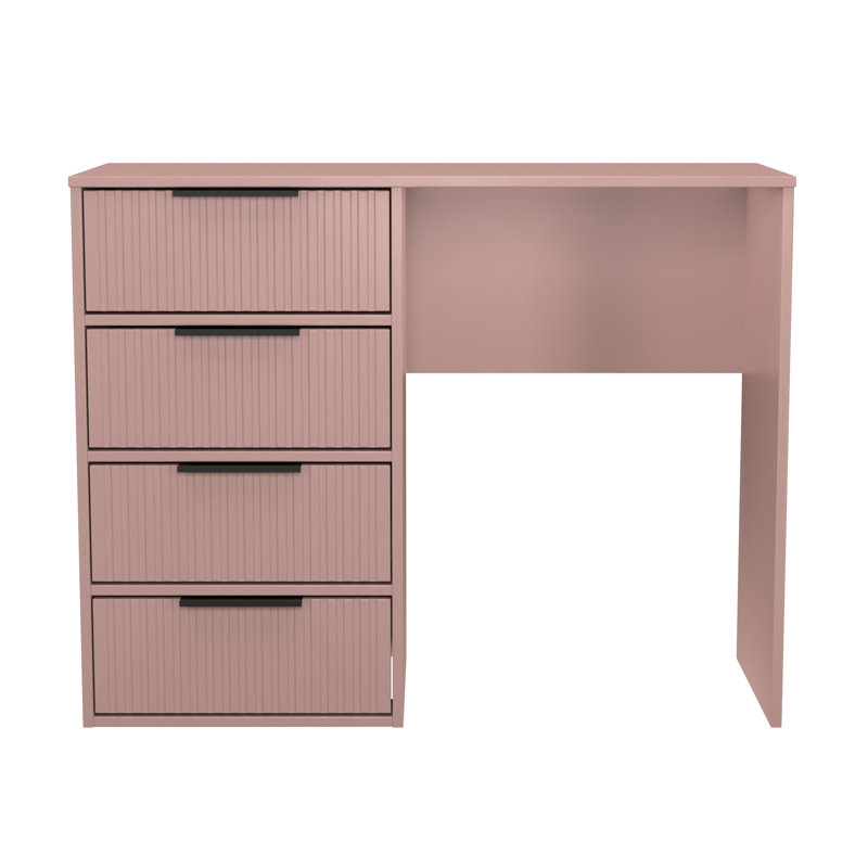 Takirra 4 Drawer Vanity, Pink
