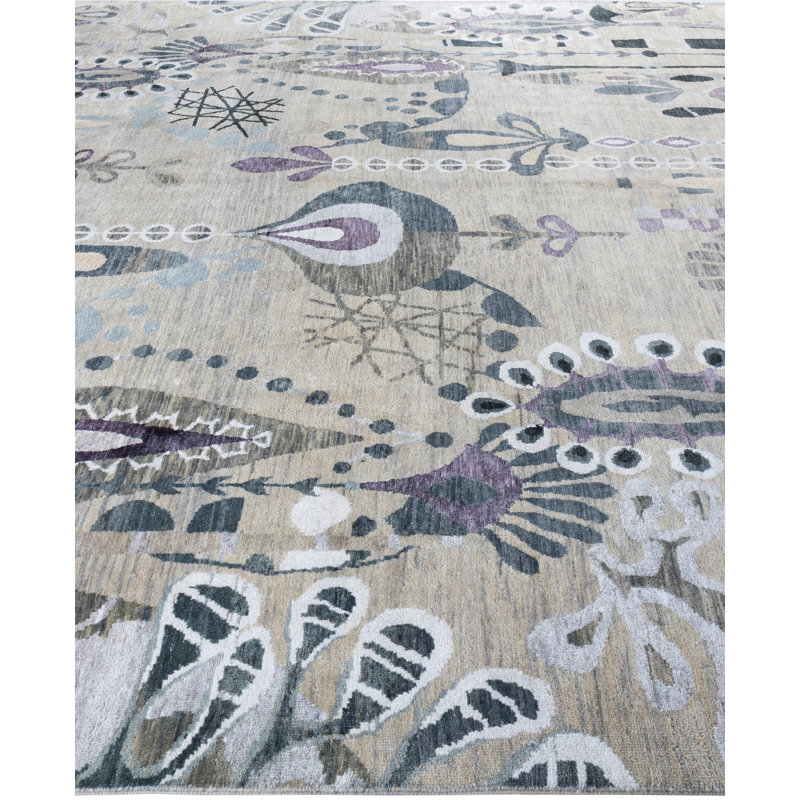 Overdyed One-of-a-Kind 9' 0" X 12' 7" Area Rug