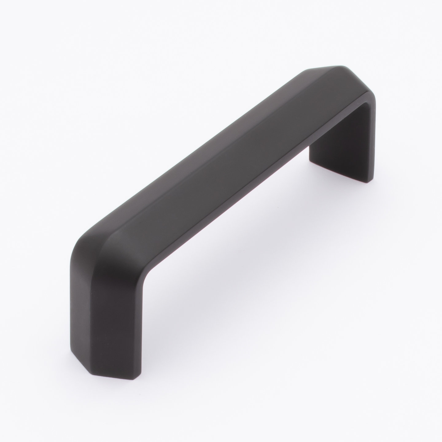 Eternity Bar Cabinet Pull, 4'', Matte Black