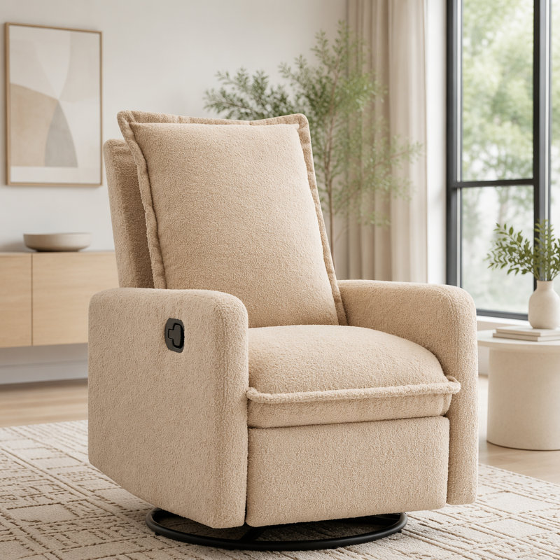 Fauteuil inclinable et pivotant, Gruau