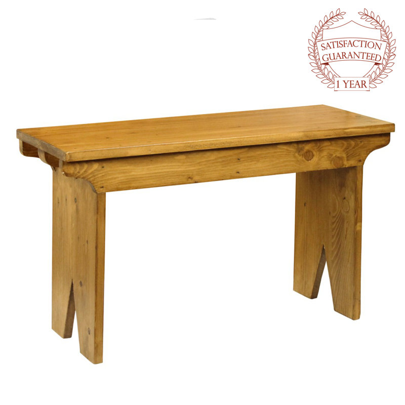 Banc en bois Nellie, Beige