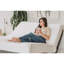 Matelas pour grand lit en mousse viscoélastique gélifiée 10 po - Option multicolore avec matériaux pour un sommeil luxueux