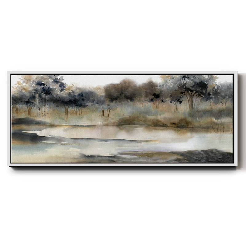 Serene River- Framed Canvas