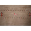 Tapis tribal brun clair Gabbeh