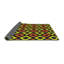 Tapis vert/rouge à motifs Gerharda-773698761