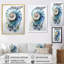 Nautilus Ocean Blue Sheels Symetry Framed On Canvas Print-784704656-784704659-749390737