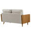 Kellan Performance Velvet Sofa In Walnut Alabaster-105770605-105770600-105770607