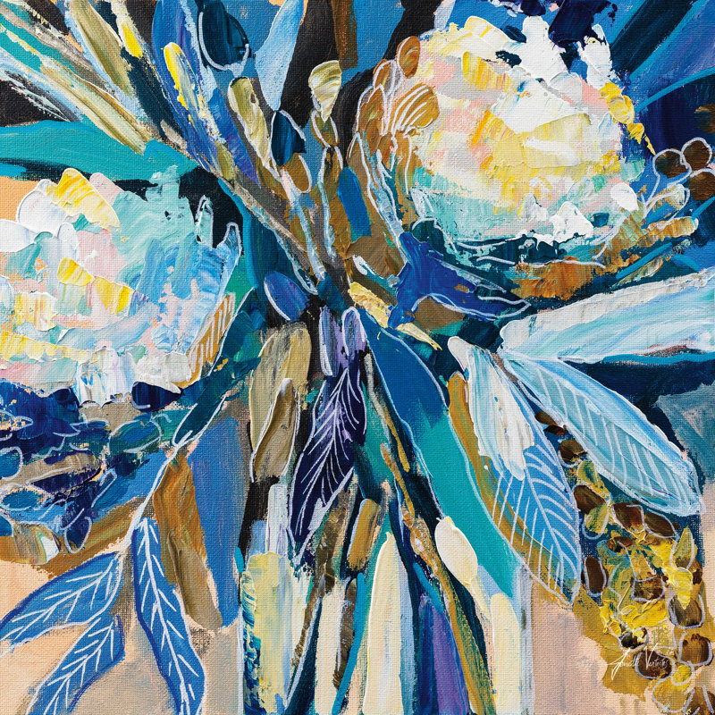 «Cuesta Periwinkle», reproduction sur toile tendue, H 12 po x l 12 po