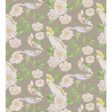 Regency Moderne Floral Metallic Wallpaper Roll