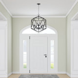 Mutchler 5 - Light Lantern Geometric Chandelier