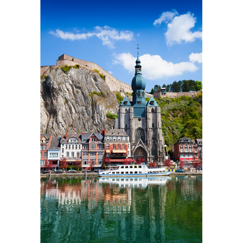 17 Stories Dinant Collegiate Church by Serrnovik - Wrapped Canvas ...