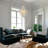 Caimen 4-Light Crystal Empire Chandelier with Crystal Accents
