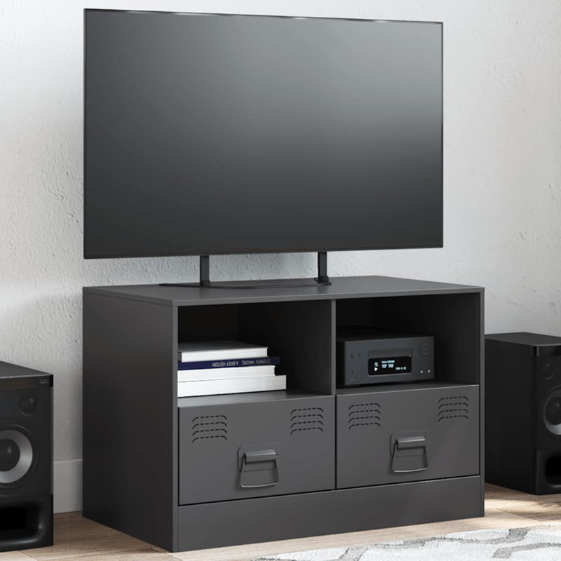 Antwann Unfinished TV Stand for TVs up to 24", Pink, 67cm
