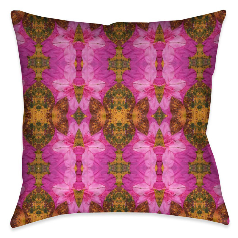 Coussin azaleas spring