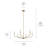 Steel Dimmable Classic / Traditional Chandelier-660177255-660177248-660177251
