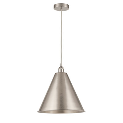 Luminaire suspendu conique 1 lumière