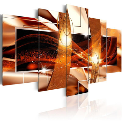 Fire Of Life On Canvas - 5 Pieces
