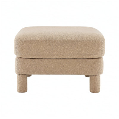 Repose-pieds Lucas - Polyester - Café