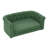 Elegant Button-tufted Pet Sofa With Linen Upholstery