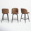 Tabouret de comptoir pivotant 27,1 po Benedit