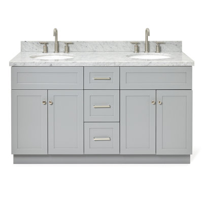 Ensemble de meuble-lavabo double 61 po Abell
